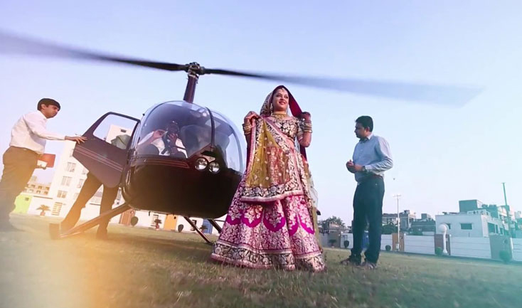 Charter Helicopter for Marrage in Uttrakhand